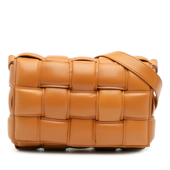 Pre-Loved Bottega Veneta Nappa Intrecciato Padded Cassette Crossbody - Picture 1 of 12
